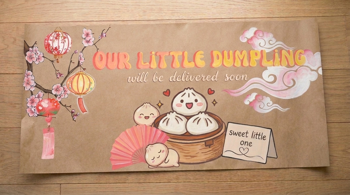 PREPAINTED: OUR LITTLE DUMPLING